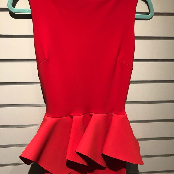 Elegant and Sexy Red Chiara Boni Gown - Picture 7 of 7